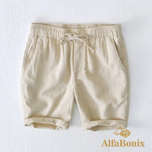 Bermuda de Linho  Alfabonix Sunice