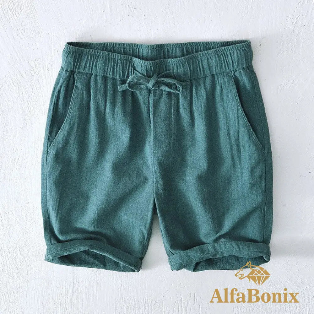 Bermuda de Linho  Alfabonix Sunice