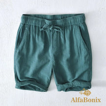 Bermuda de Linho  Alfabonix Sunice