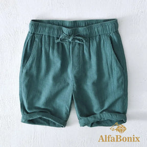 Bermuda de Linho  Alfabonix Sunice