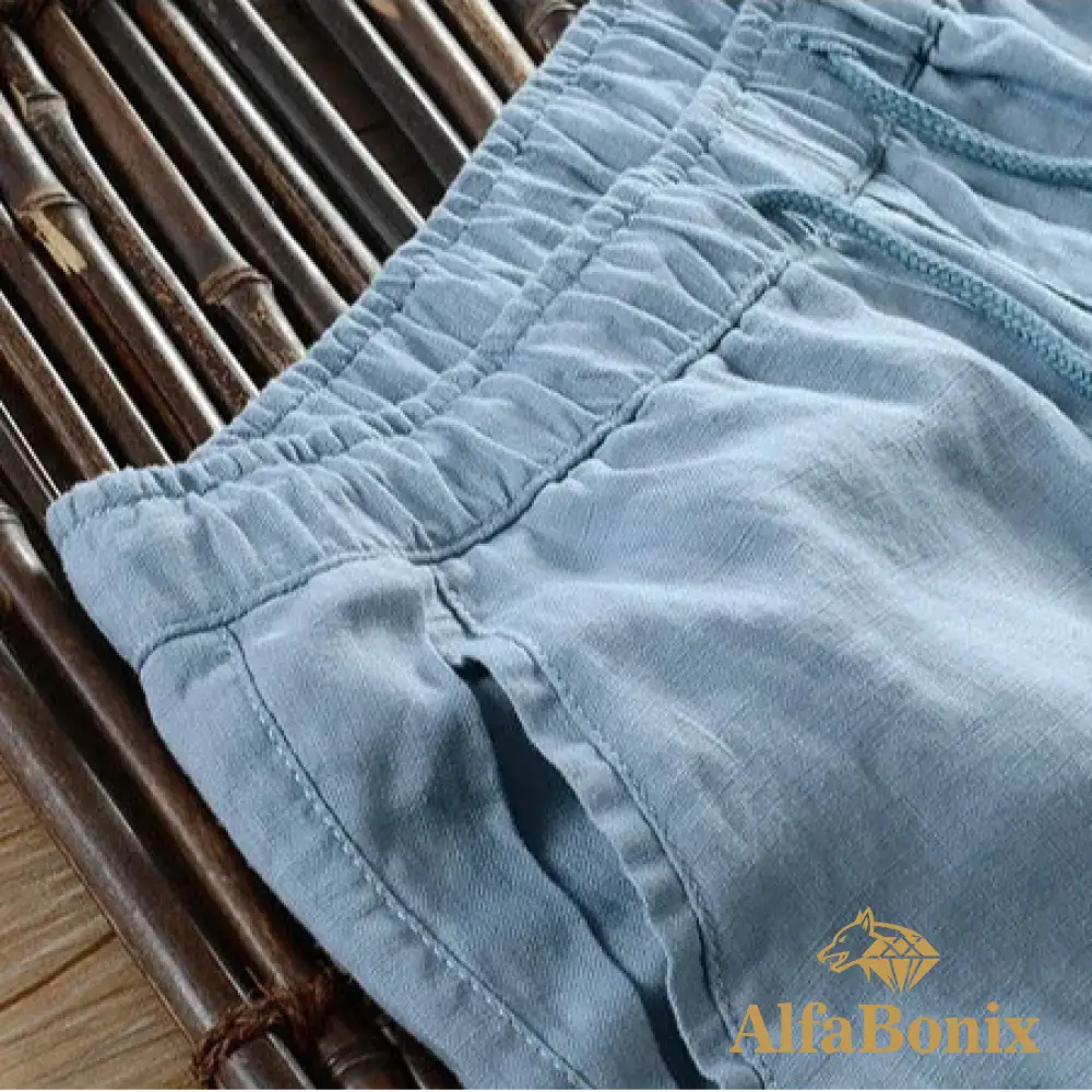 Calça de Linho Alfabonix Charlie