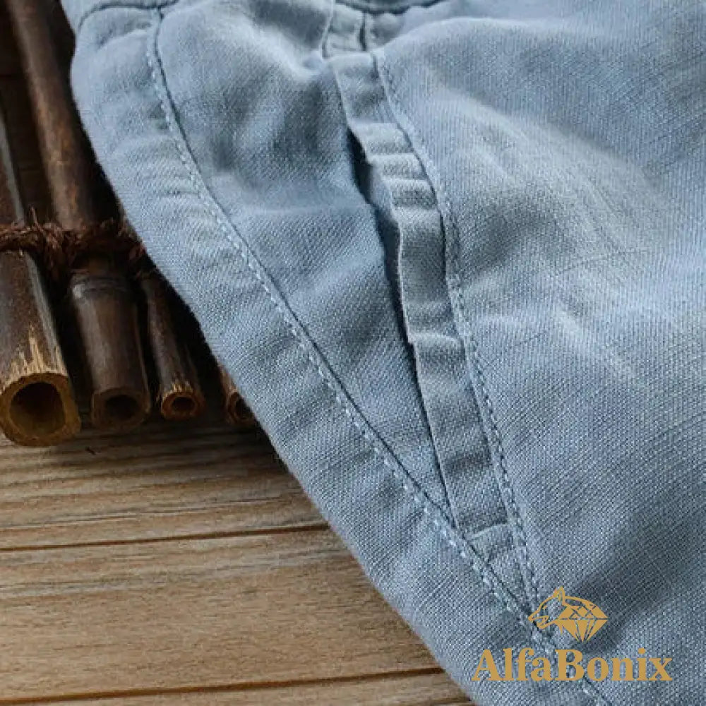 Calça de Linho Alfabonix Charlie