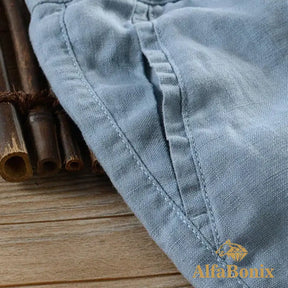 Calça de Linho Alfabonix Charlie