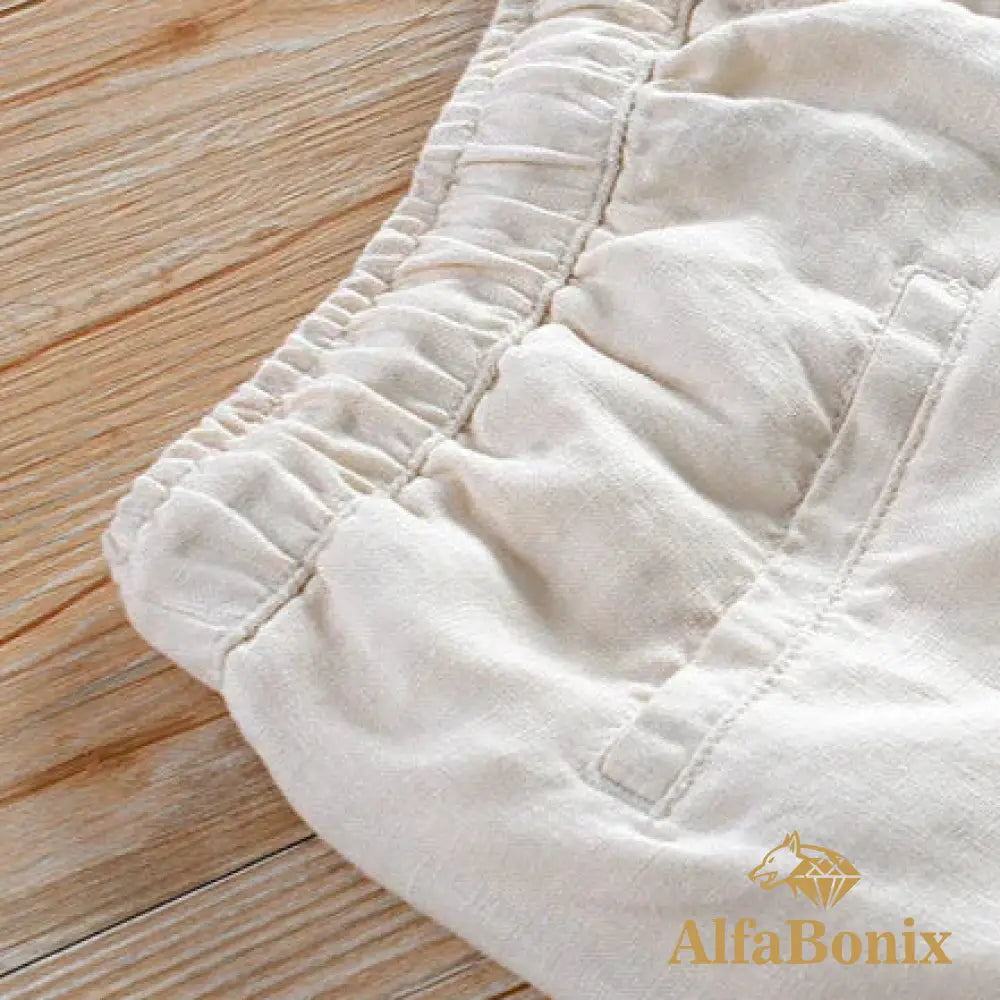 Calça de Linho Alfabonix Charlie