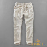 Calça de Linho Alfabonix Charlie