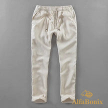 Calça de Linho Alfabonix Charlie