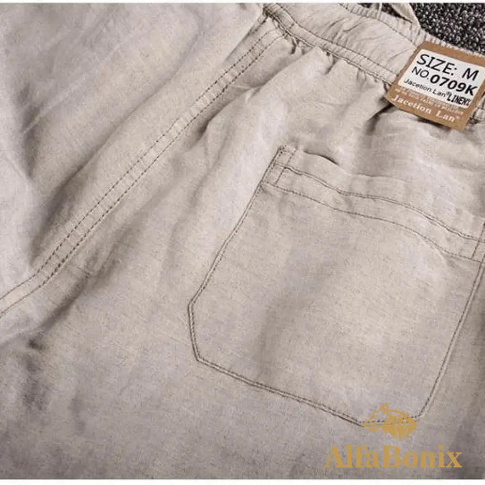 Calça de Linho Alfabonix Mykonos