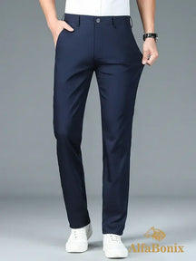 Calça Social Alfa Tech Bamboo Fiber