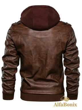 Jaqueta Alfa Black Hooded