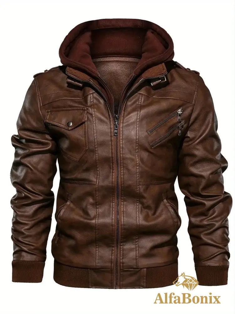 Jaqueta Alfa Black Hooded