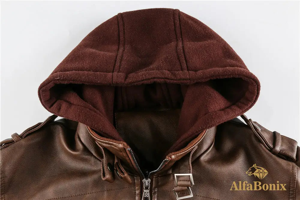 Jaqueta Alfa Black Hooded