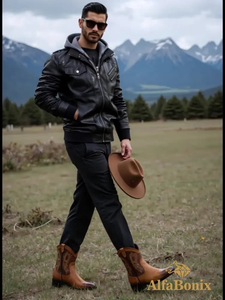 Jaqueta Alfa Black Hooded