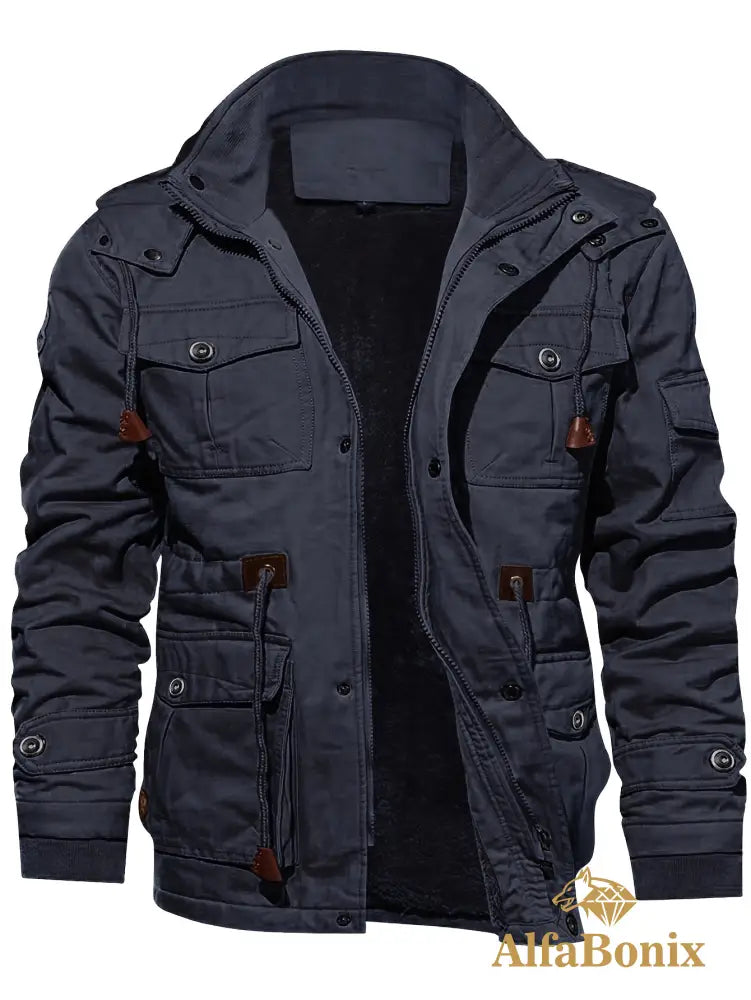 Jaqueta Alfa Fleece Windbreak Masculina