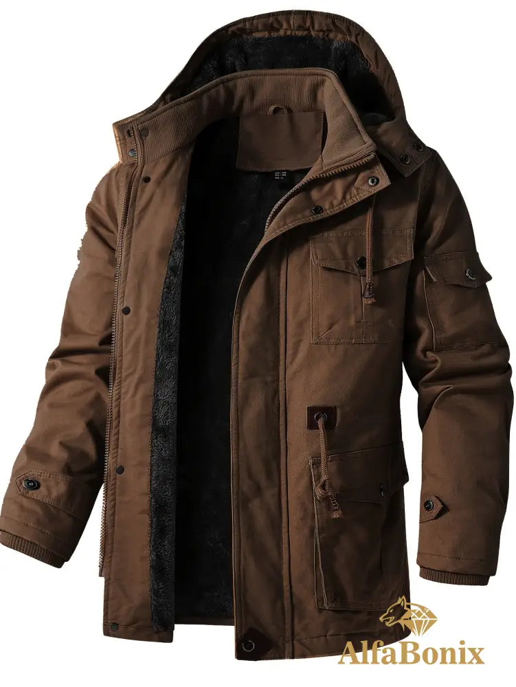 Jaqueta Alfa Fleece Windbreak Masculina