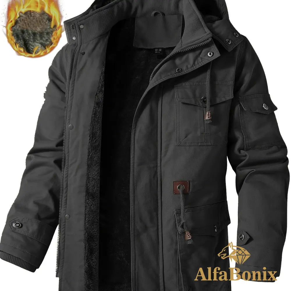 Jaqueta Alfa Fleece Windbreak Masculina
