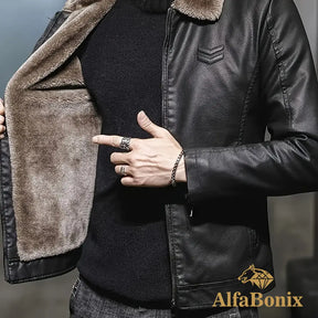 Jaqueta Alfa Fur Collar