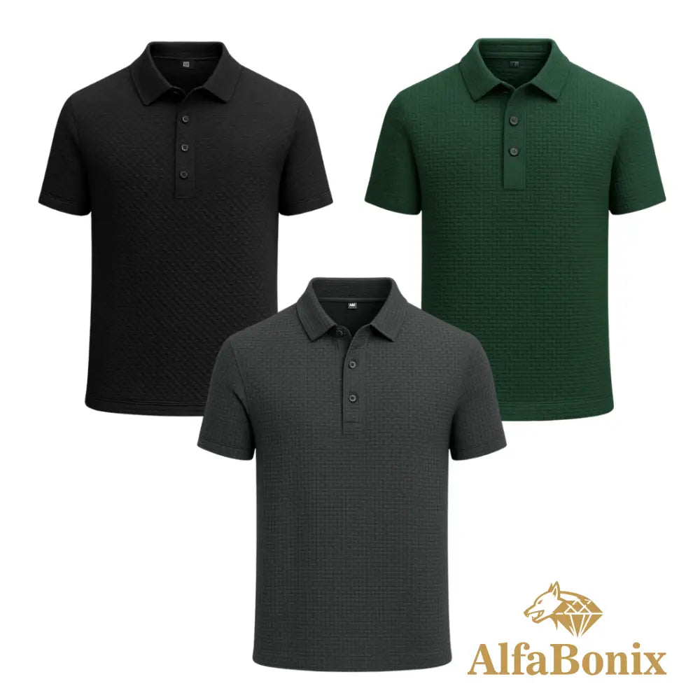 Kit Camisa Polo Alfa Gelato – Compre 1, Leve 3 [Promoção]
