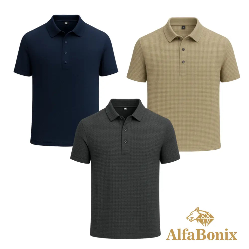 Kit Camisa Polo Alfa Gelato – Compre 1, Leve 3 [Promoção]