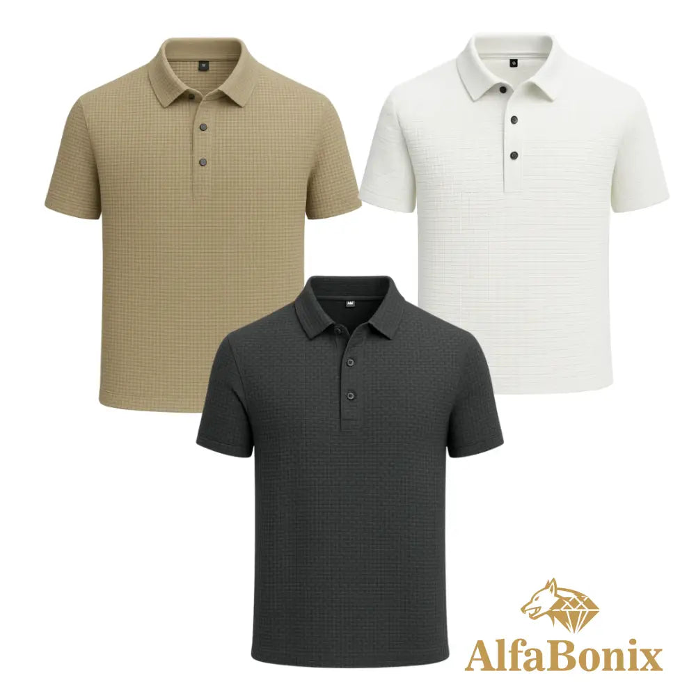 Kit Camisa Polo Alfa Gelato – Compre 1, Leve 3 [Promoção]