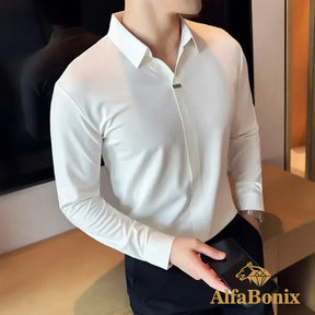 Kit Social em Tecido Premium com Camisa + Calça + Relógio [PROMOÇÃO]