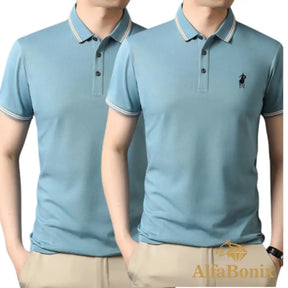 Promoção Camisa Polo Clássica Lisa Alfabonix - [Pague 1 e Leve 2]