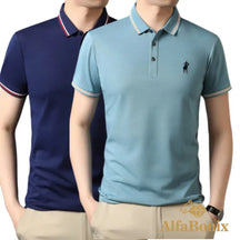 Promoção Camisa Polo Clássica Lisa Alfabonix - [Pague 1 e Leve 2]